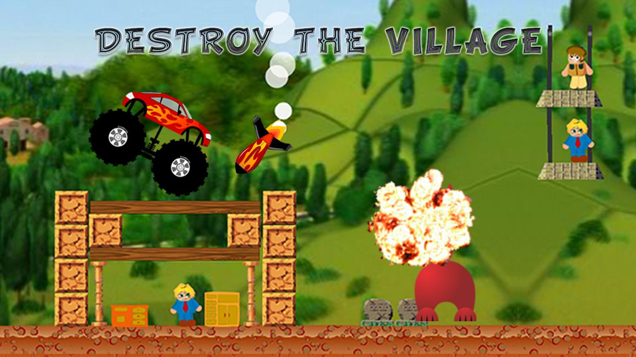 Hra - Destroy The Village
