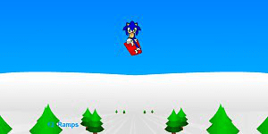 Hra - Sonic 3D Snowboarding