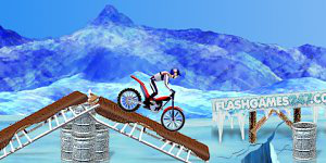 Hra - Bike Mania on Ice