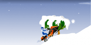 Hra - Snowmobile Stunt