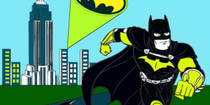 Hra - Batman Cartoon Coloring
