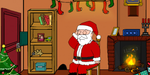 Hra - Tied Santa Escape