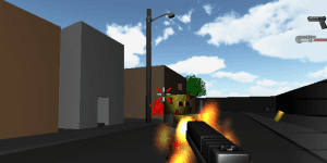 Hra - Minecraft Zumbi Blocks 3D
