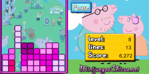 Hra - Peppa Pig Tetris