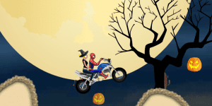 Hra - Spiderman Halloween Racing