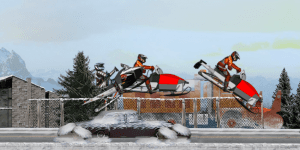 Hra - Snowmobile Winter Racing
