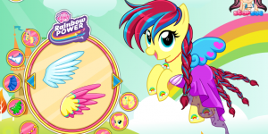 Hra - Fluttershy My Little Pony  Rainbow Power Style
