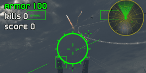 Hra - Air Strike Alien Drones