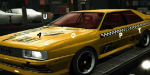 Audi Taxi Hidden Letters