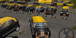 Hra - Taxi Parking 3D India