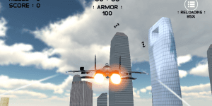 Hra - Air War 3D City Warfare
