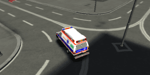 Medical Van 3D Parking