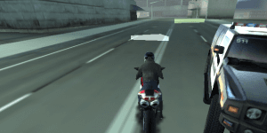 Motorbike versus Police