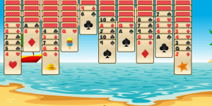 Hra - Tropical Spider Solitaire