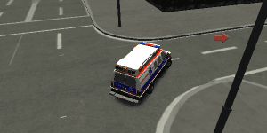 Hra - Emergency Van 3D Parking