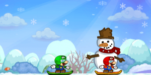 Hra - Mario Skiing Stars