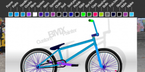 Hra - Custom BMX Painter