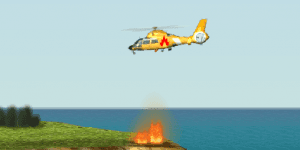 Hra - Fire Helicopter