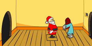 Hra - Santa Claus Saw Game