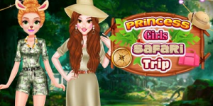 Hra - Princess Girls Safari Trip