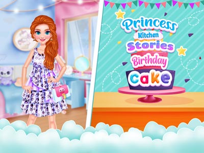 Hra - Princess Kitchen Stories: Birthday Cake