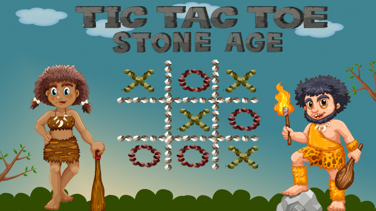 Hra - Tic Tac Toe Stone Age