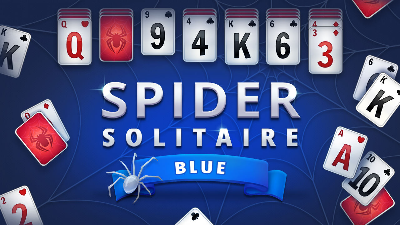 Hra - Spider Solitaire Blue