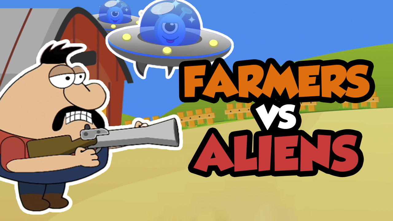 Hra - Farmers vs Aliens